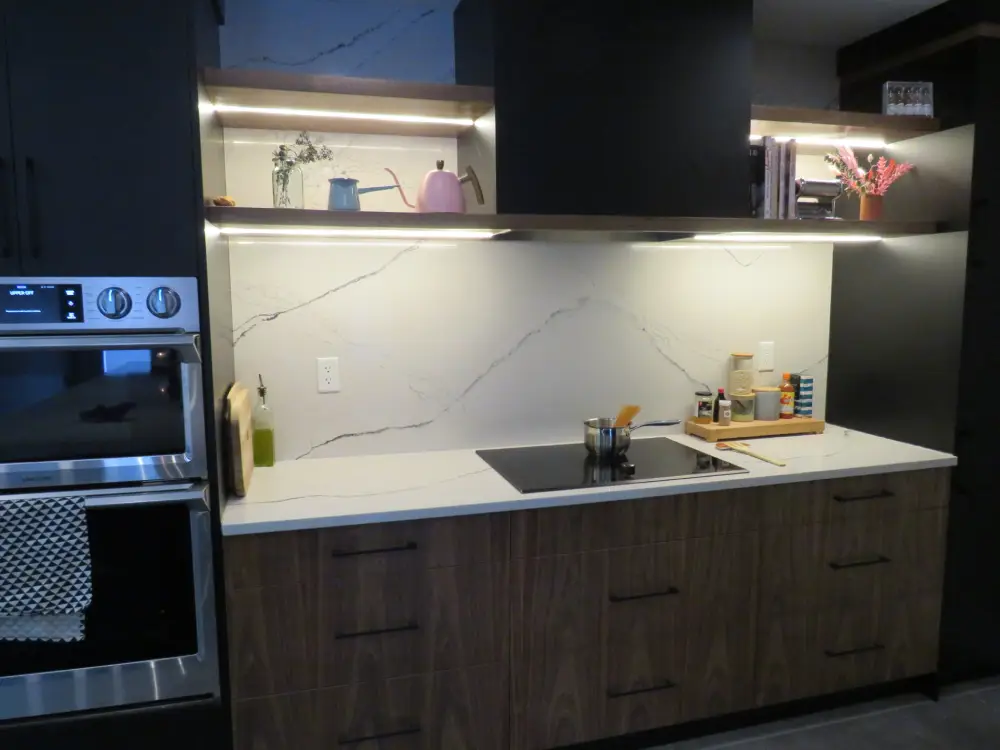 oven in the kitchen